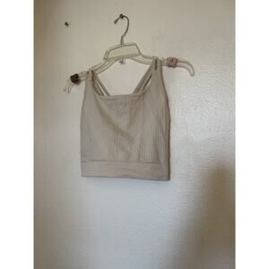 Smartwool Women’s Sports Bra SW016846 – Merino Wool Performance Size L - Almond